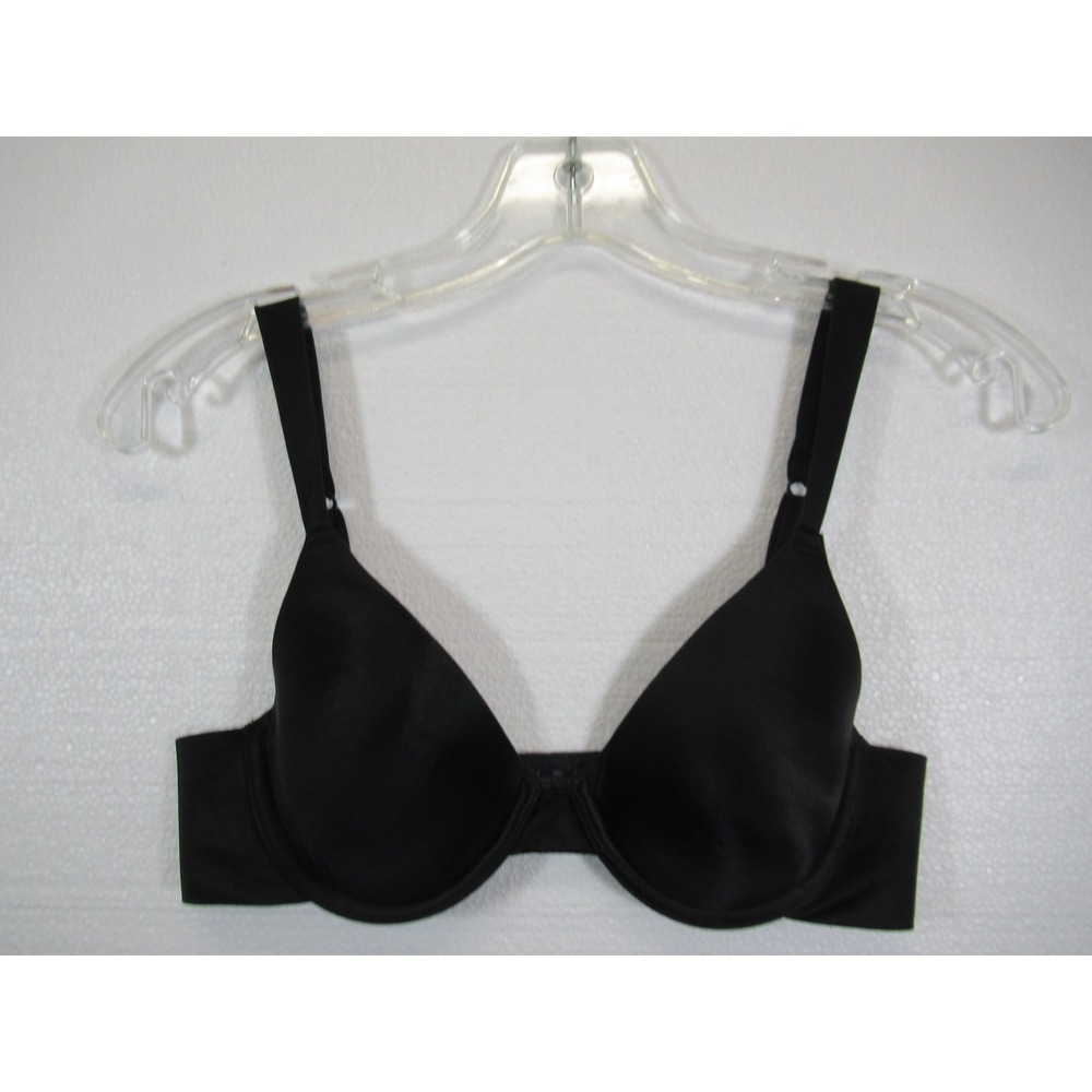 Barely There CustomFlex Fit Bra Small Black Concealing Petals Underwire 4051